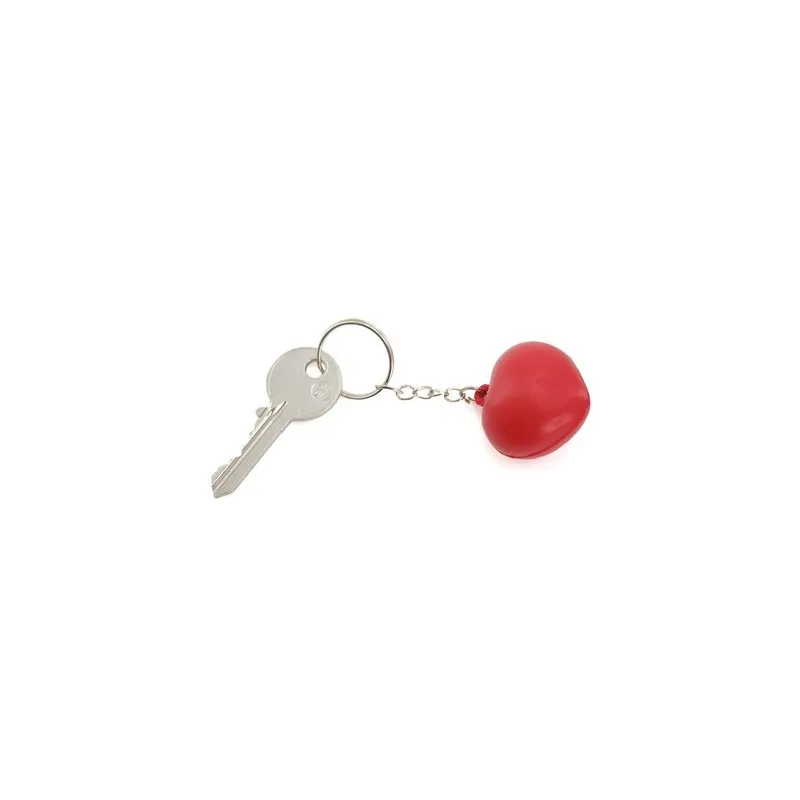 Porte-Clés Antistress Personnalisé Écologique Silene Couleurs : noir cadeau entreprise pas cher