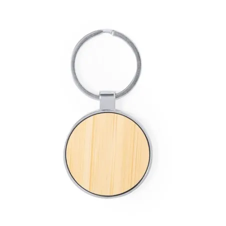 Porte-Clés Élégant Personnalisé Arixon Matières : PET recyclé Couleurs : gris marquage laser ultra précis