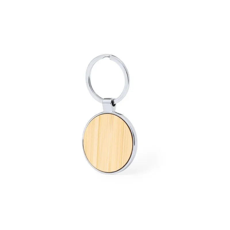 Porte-Clés Élégant Personnalisé Arixon Matières : PET recyclé Couleurs : gris personnalisation rapide en France