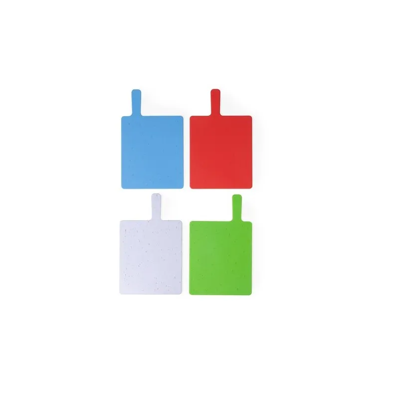 Set Personnalisé de Planche à Découper Miquelson Matières : bambou Couleurs : rouge impression haute définition