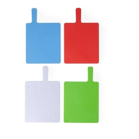 Set Personnalisé de Planche à Découper Miquelson Matières : bambou Couleurs : rouge impression haute définition