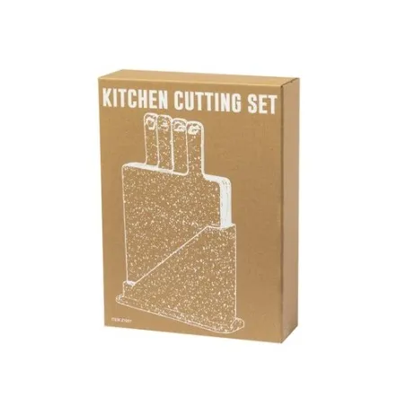 Set Personnalisé de Planche à Découper Miquelson Matières : bambou Couleurs : rouge livraison express 24h 48h