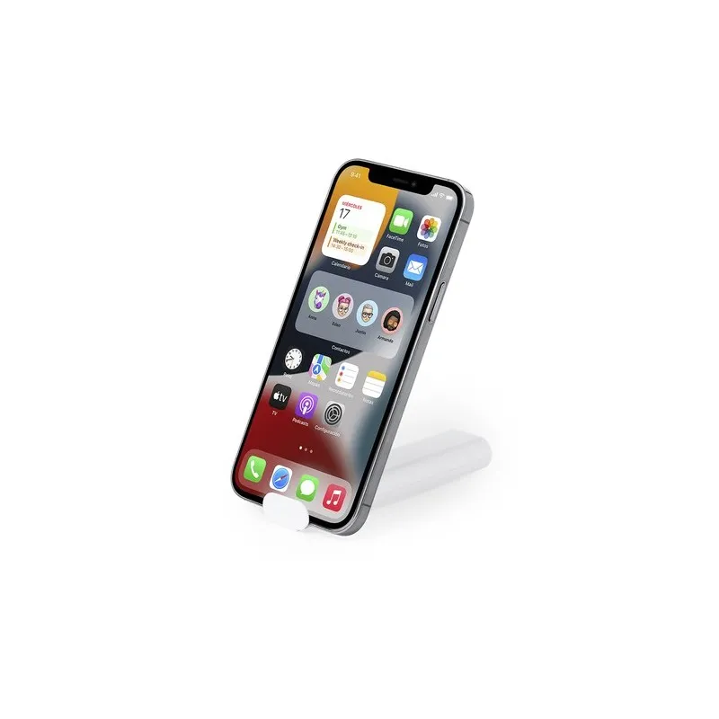 Set de Câbles Adaptateurs Personnalisés Économiques Tich Matières : ABS recyclé Couleurs : bleu objet promotionnel éco-responsab