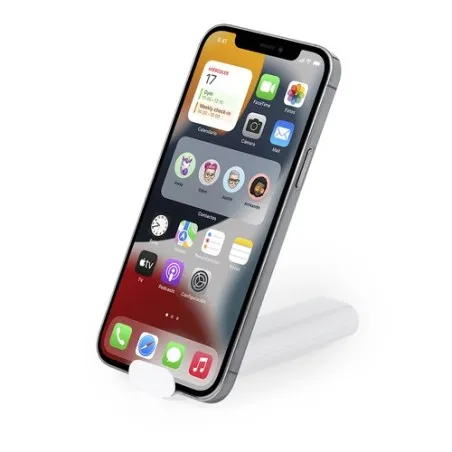 Set de Câbles Adaptateurs Personnalisés Économiques Tich Matières : ABS recyclé Couleurs : bleu objet promotionnel éco-responsab