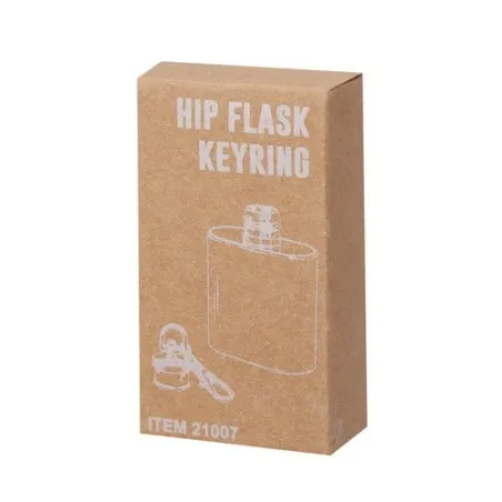 Porte-Clés Publicitaire Écologique Flacon - Deneb Matières : PU Couleurs : blanc marquage laser ultra précis