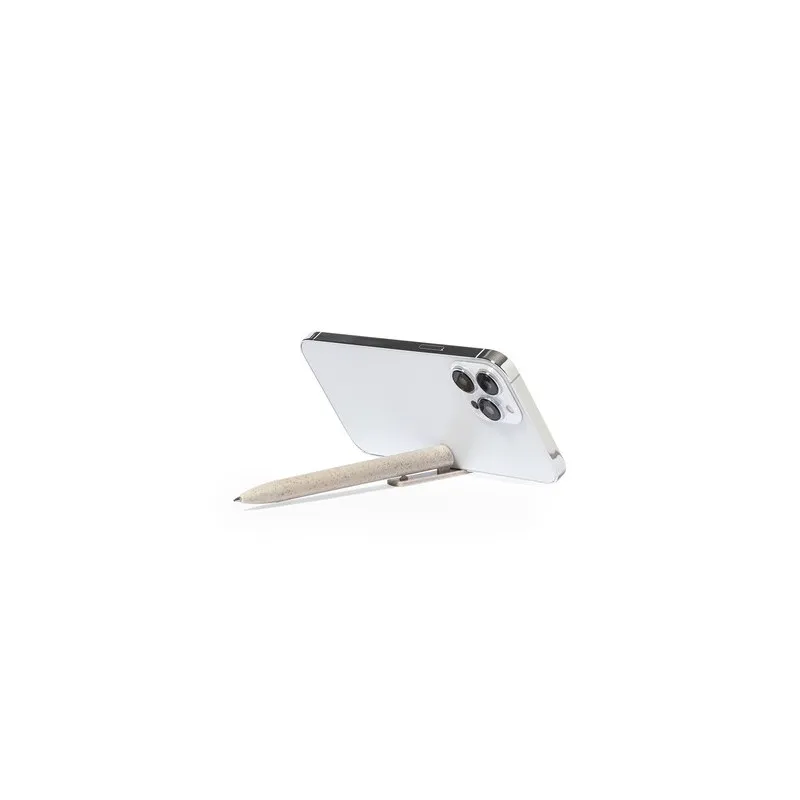 Stylo Support Écologique Cadeau d'Entreprise Polus Couleurs : blanc goodies publicitaire durable