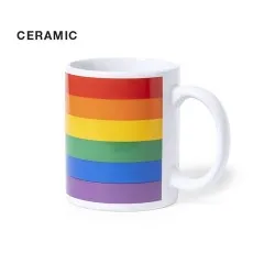 Tasse Personnalisée Publicitaire Écologique Mug Mercurik Matières : coton Taille textile : XL Couleurs : blanc 2
