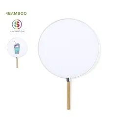 Éventail Chic Publicitaire - Pai Pai Olbran Matières : PET recyclé Couleurs : bleu 2