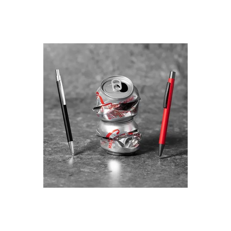 Stylo Écologique Personnalisable Paterson Matières : PET recyclé Couleurs : vert clair impression logo haute qualité