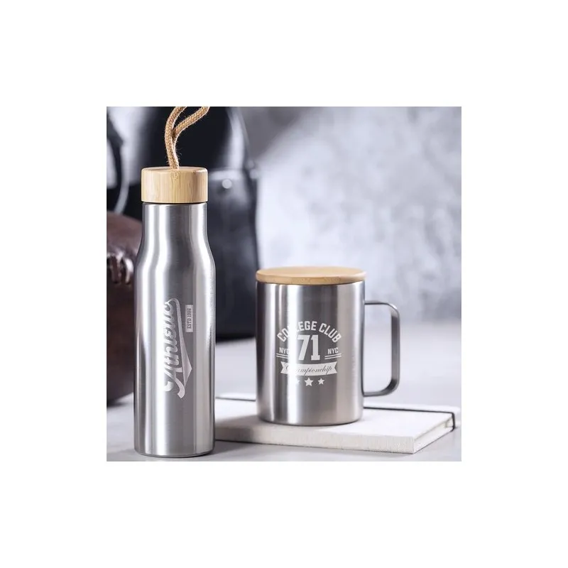 Tasse Thermique Éco-Design Personnalisée - Ricaly Couleurs : noir goodies publicitaire événementiel