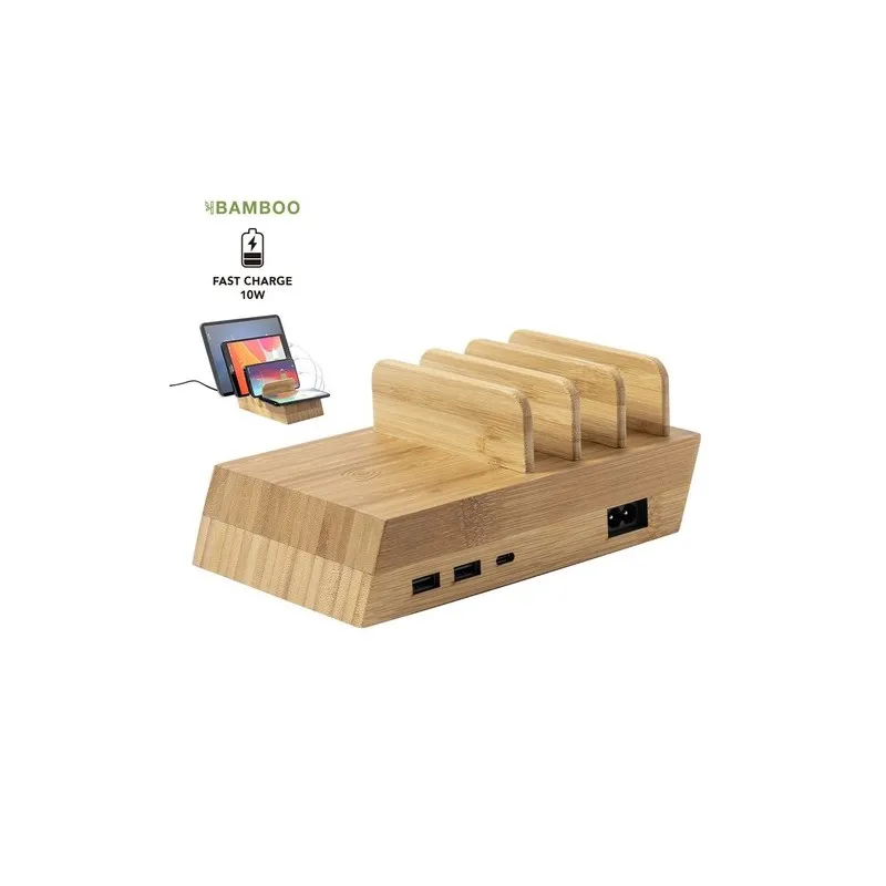 Chargeur Écologique et Pratique Personnalisé Pas Cher - Lupint Couleurs : blanc Matières : polyester recyclé