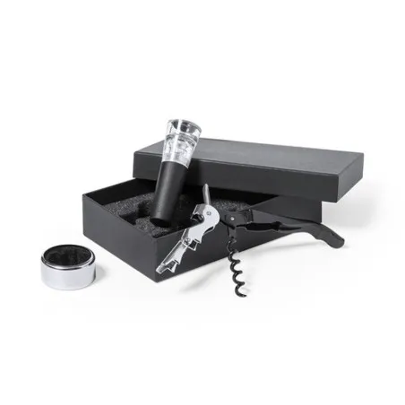 Set Vin Noarek - Coffret Élégant pour Amateurs de Vin