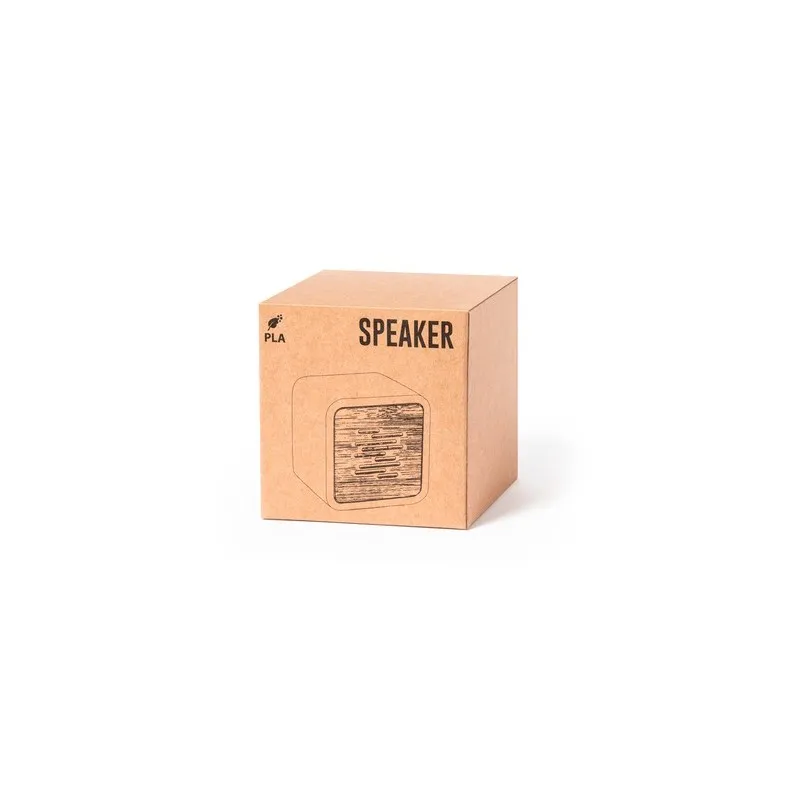 Enceinte Bluetooth Écologique Haut-Parleur Pixie Couleurs : noir Matières : polyester recyclé goodies publicitaire événementiel