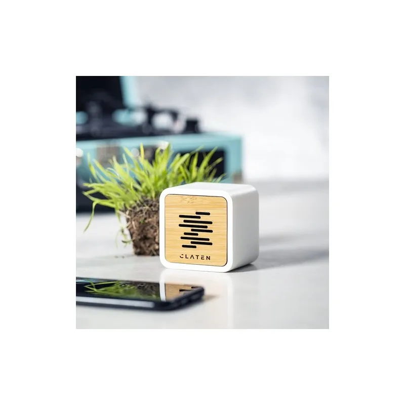 Enceinte Bluetooth Écologique Haut-Parleur Pixie Couleurs : noir Matières : polyester recyclé impression haute définition