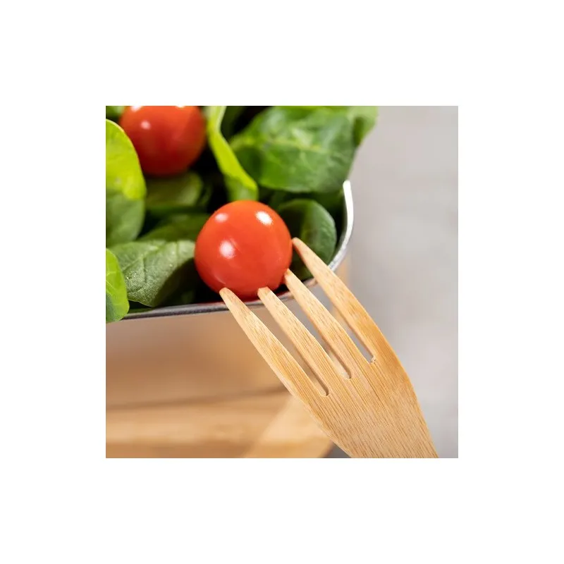 Gamelle Écologique Personnalisée - Lunch Box pas cher Sariul Matières : bambou Couleurs : naturel goodies publicitaire événement