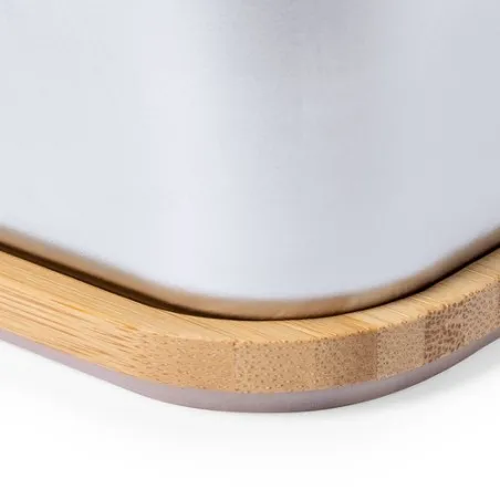 Gamelle Écologique Personnalisée - Lunch Box pas cher Sariul Matières : bambou Couleurs : naturel marquage laser ultra précis