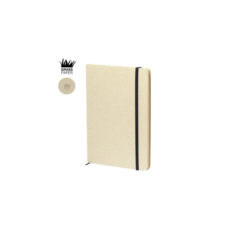 Cahier Personnalisable Écologique - Bloc Notes Yerx Matières : polypropylène (PP) Couleurs : noir