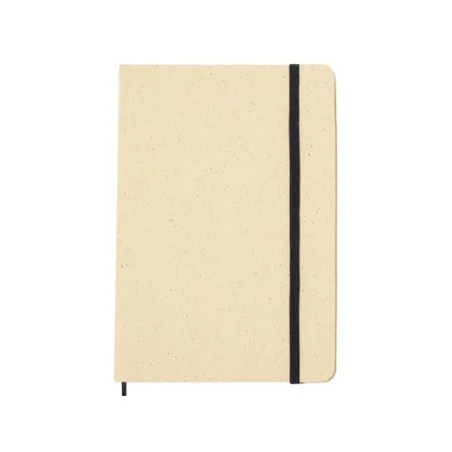 Cahier Personnalisable Écologique - Bloc Notes Yerx Matières : polypropylène (PP) Couleurs : noir personnalisable avec votre log