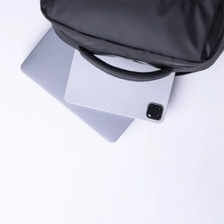 Sac à Dos Personnalisé Éco-Cuir Premium pour Professionnels - Ladian Matières : coton Couleurs : rose objet promotionnel éco-res