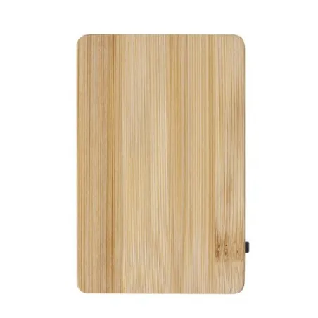 Batterie Écologique Personnalisée 5000 mAh Power Bank Dominik pas cher Matières : coton Couleurs : beige livraison express 24h 4