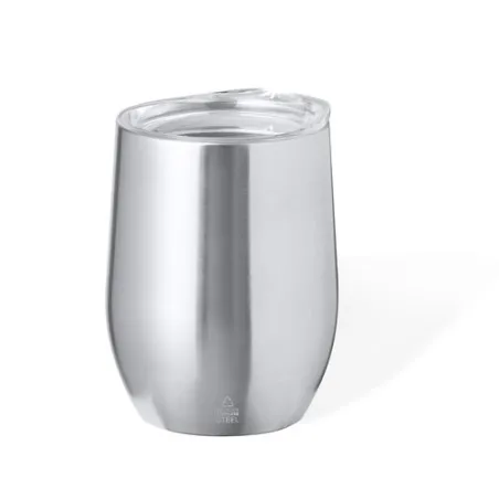 Mug Isotherme Écologique Personnalisé Thermique Yarton Matières : carton Couleurs : gris