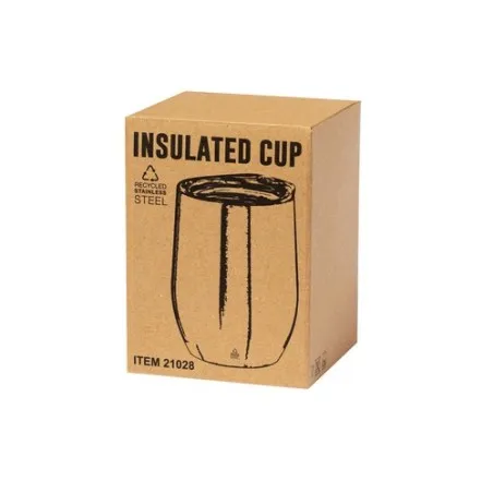 Mug Isotherme Écologique Personnalisé Thermique Yarton Matières : carton Couleurs : gris livraison express 24h 48h