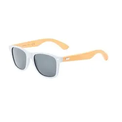 Lunettes de Soleil Personnalisées UV400 - Ferguson Pas Cher Matières : bois Couleurs : brun 2