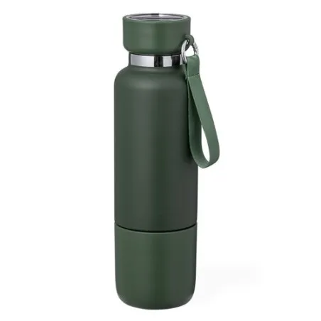 Bouteille Isotherme Écologique Personnalisée 550ml - Flautrok cadeau entreprise pas cher