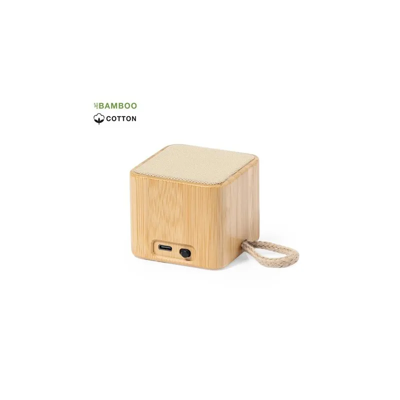 Enceinte Bluetooth Écologique Personnalisée pas cher - Haut-Parleur Kiefer Matières : polyester Couleurs : bleu