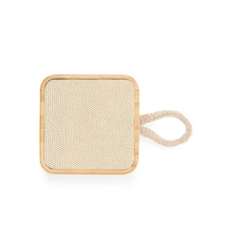 Enceinte Bluetooth Écologique Personnalisée pas cher - Haut-Parleur Kiefer Matières : polyester Couleurs : bleu personnalisable 