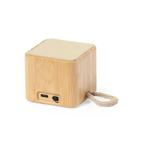 Enceinte Bluetooth Écologique Personnalisée pas cher - Haut-Parleur Kiefer Matières : polyester Couleurs : bleu goodies publicit