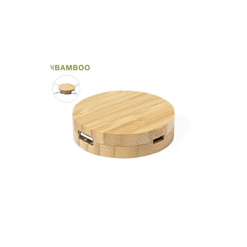 Port USB Écologique Pratique Personnalisé Lasiar Matières : liège Couleurs : brun