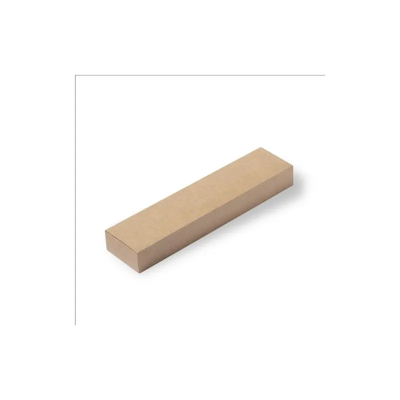 Stylo personnalisé en métal chromé et cuir recyclé pratique - Rayulk Matières : silicone Couleurs : noir marquage laser ultra pr