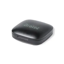 Écouteurs Sans Fil Élégants Écologiques Personnalisés Trustal Matières : silicone Couleurs : noir