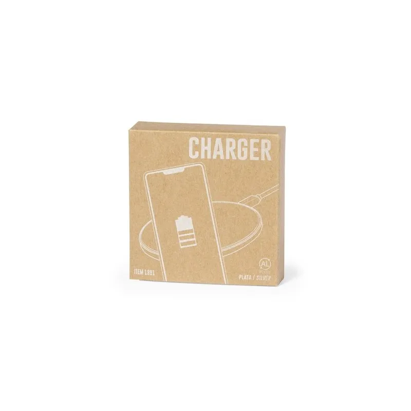 Chargeur Écologique Pratique Personnalisé - Golop Matières : acier inoxydable Couleurs : argenté marquage laser ultra précis