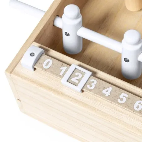 Mini Babyfoot Helmmet - Le Jeu Amusant en Bois