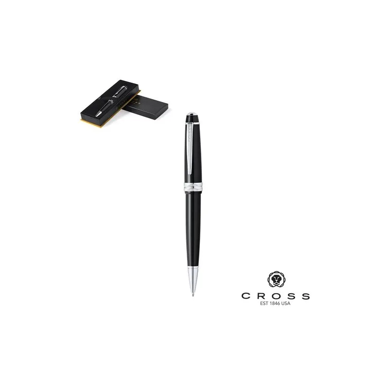 Stylo d'entreprise raffiné Bailey Light Matières : nylon Couleurs : rouge personnalisable avec votre logo