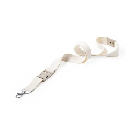 Lanyard Troix en Coton Naturel - Écologique et Pratique