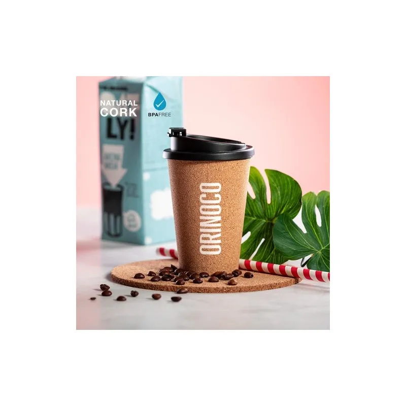 Verre Thermique Pratique Cadeau d'Entreprise Plibun Matières : aluminium recyclé&nbsp; Couleurs : anthracite goodies publicitaire évé