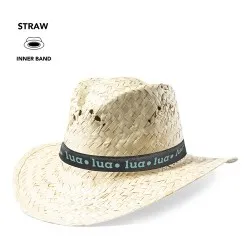 Chapeau publicitaire pas cher Lua Matières : ABS Couleurs : noir