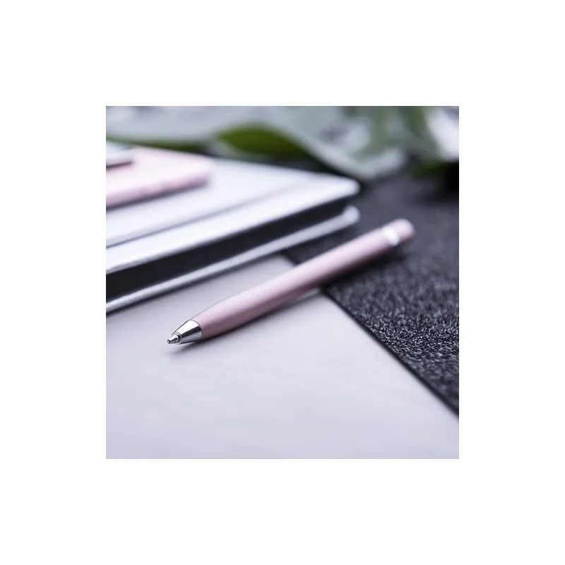 Stylet Bille Multifonction Personnalisé pas cher - Mulent Matières : PVC Couleurs : gris clair Contenance : 2,5 L impression hau