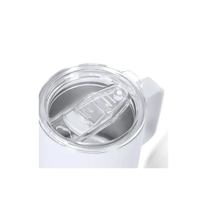 Tasse thermique personnalisée pas cher - Adelax Matières : TNT Couleurs : noir impression logo haute qualité