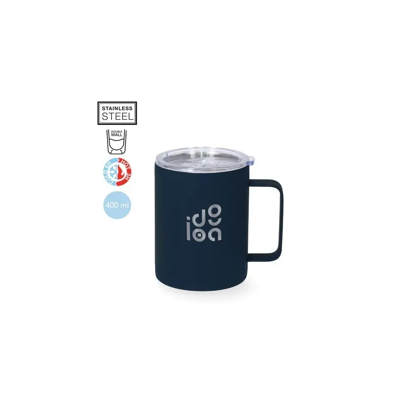 Tasse thermique personnalisée pas cher - Adelax Matières : EVA Couleurs : naturel livraison express 24h 48h