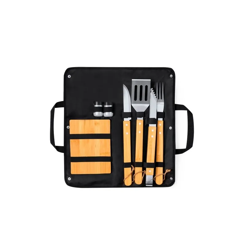 Set de Cuisine Barbecue Personnalisé pas cher Estrol Couleurs : noir impression haute définition