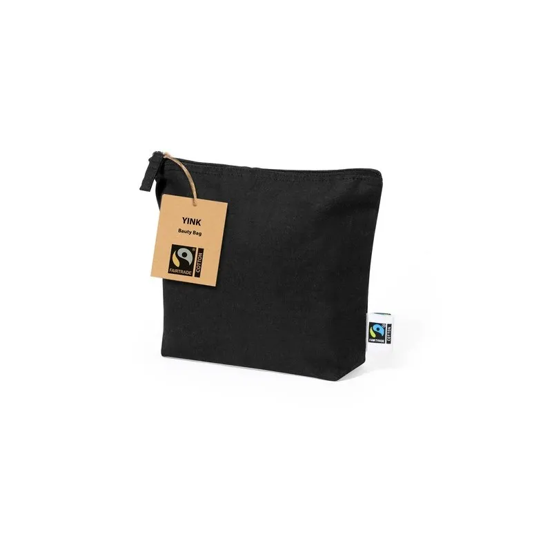 Nécessaire Éthique Personnalisée en Coton pas cher - Trousse Yink Fairtrade Matières : polyester Taille textile : M Couleurs : n