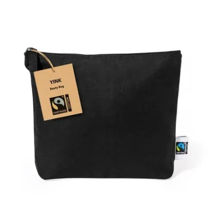 Nécessaire Éthique Personnalisée en Coton pas cher - Trousse Yink Fairtrade Matières : polyester Taille textile : M Couleurs : n