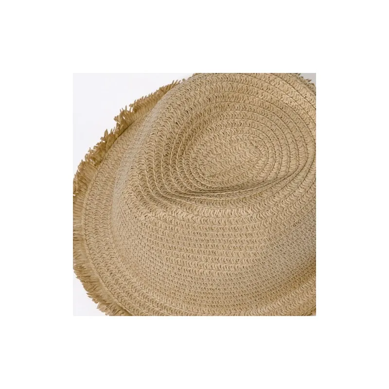 Chapeau personnalisé écologique pas cher Harmon Matières : coton recyclé Couleurs : bleu clair marquage laser ultra précis