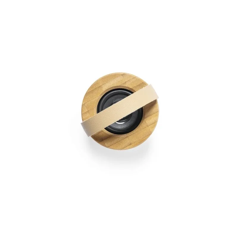 Enceinte Bluetooth Personnalisée Durbal Matières : PET recyclé Couleurs : blanc cadeau collaborateur premium