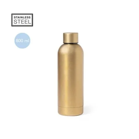 Bidon Inoxydable Personnalisé Pas Cher Pigot Matières : aluminium Couleurs : doré personnalisation rapide en France