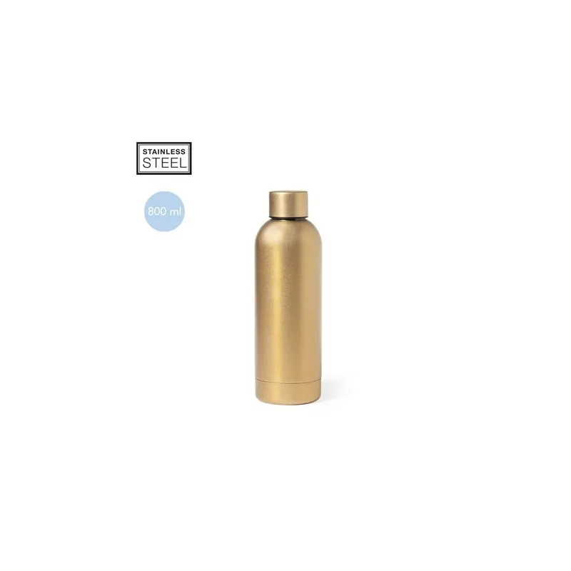 Bidon Inoxydable Personnalisé Pas Cher Pigot Matières : aluminium Couleurs : bleu objet promotionnel éco-responsable